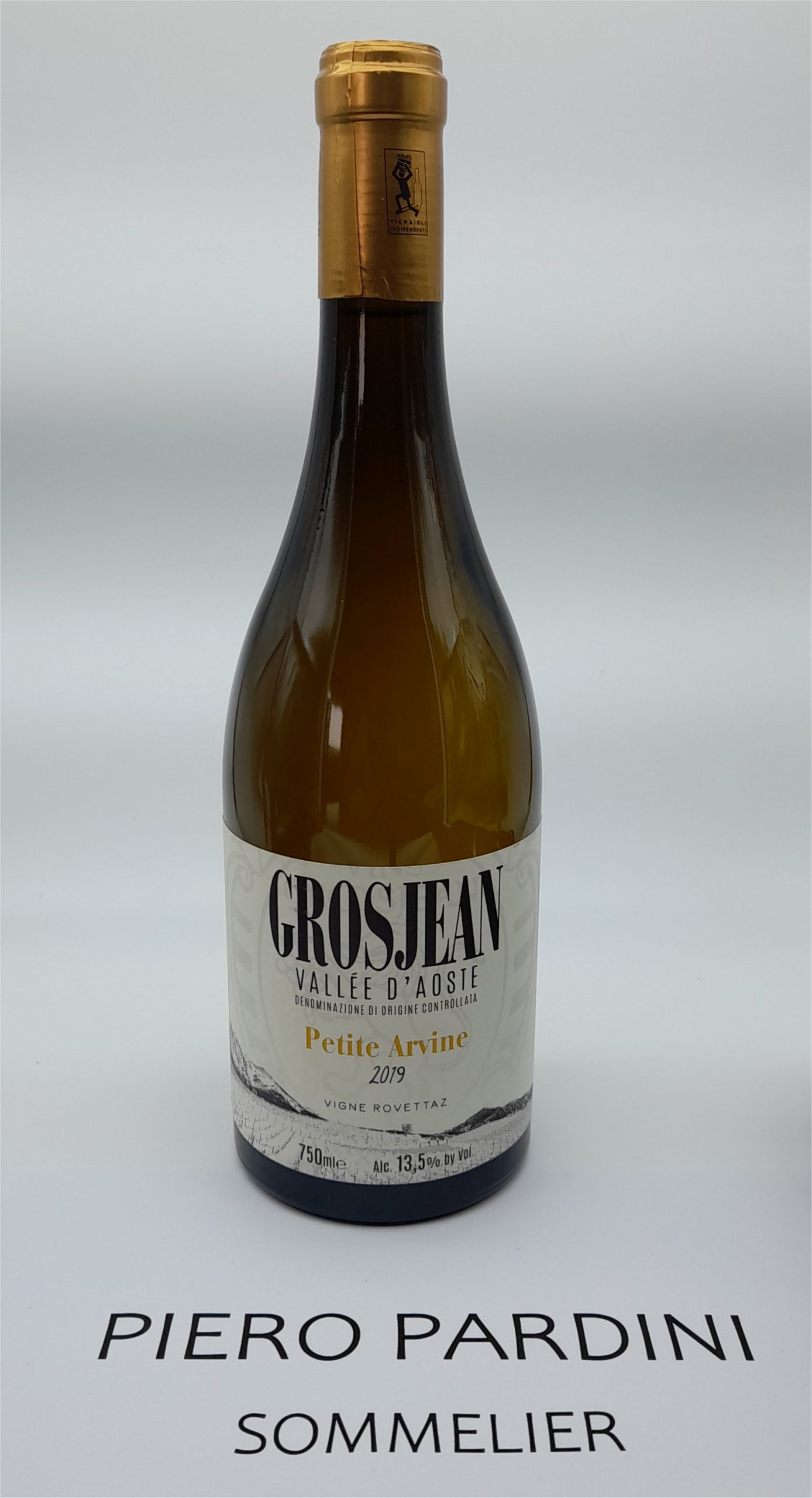 Petite Arvine 2019 - Grosjean Vins - © Ph. Piero Pardini Sommelier