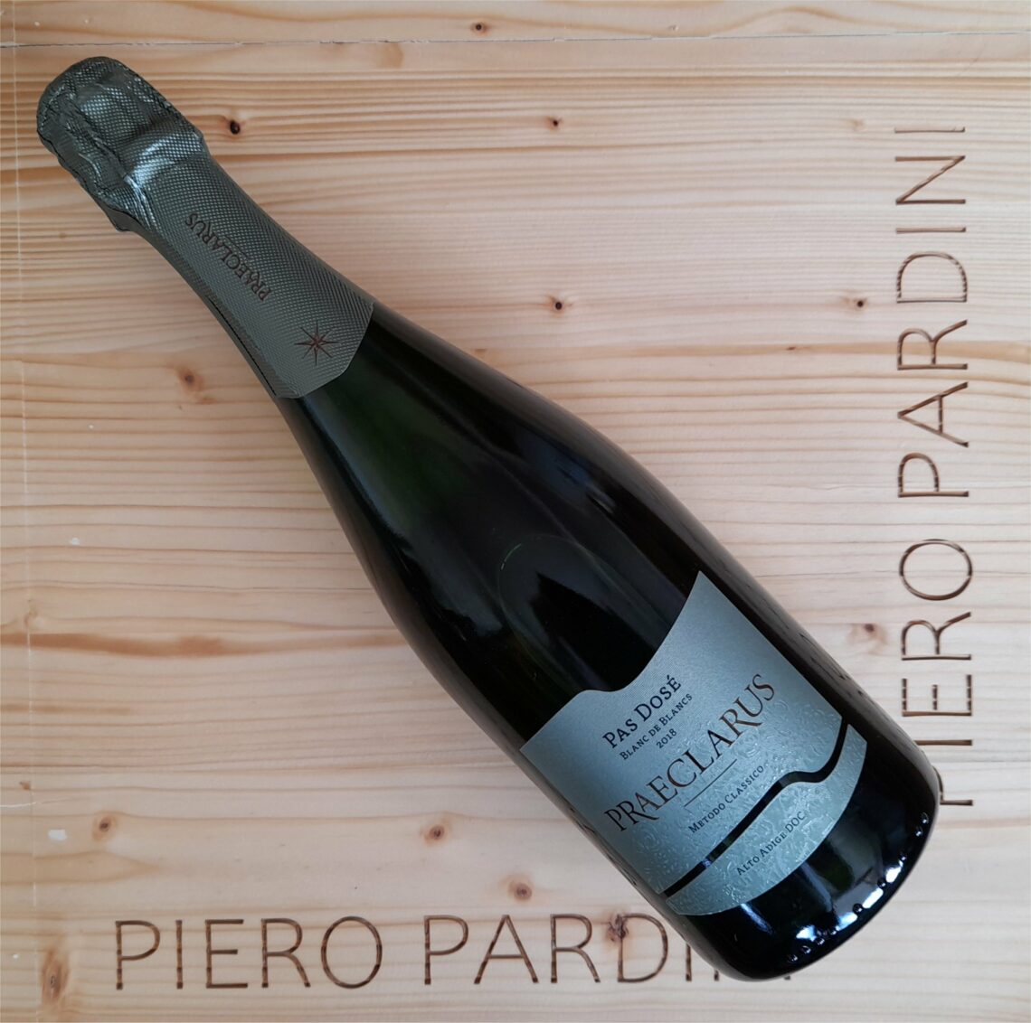 Praeclarus Pas Dosé Blanc de Blanc 2018 - Cantina St. Pauls